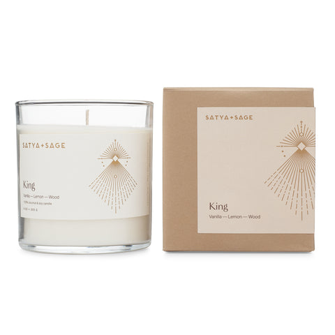 King: Coconut Soy Wax Candle