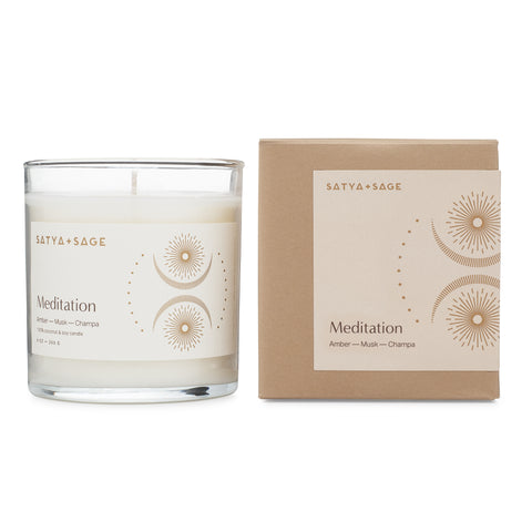 Meditation: Coconut Soy Wax Candle