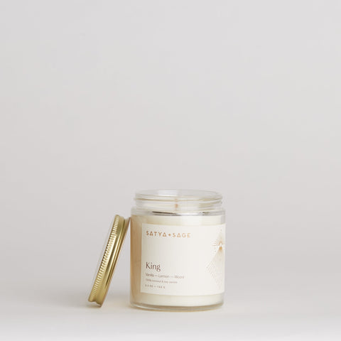 King: Coconut Soy Wax Candle