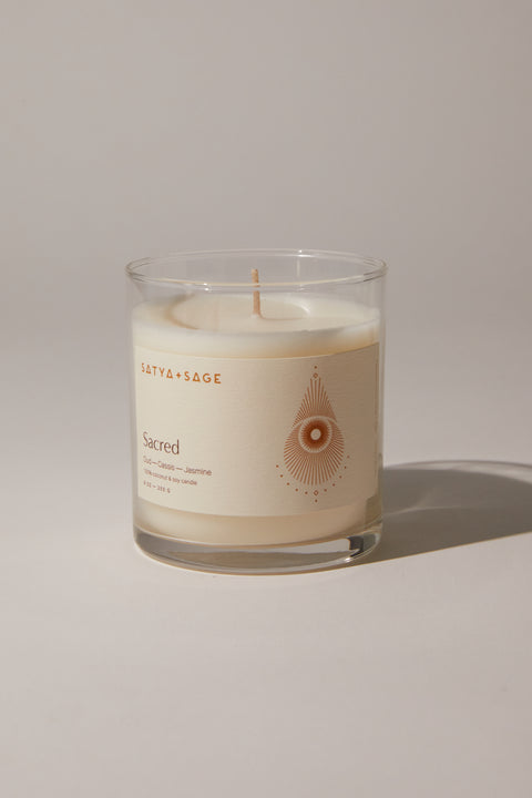 Sacred: Coconut Soy Wax Candle