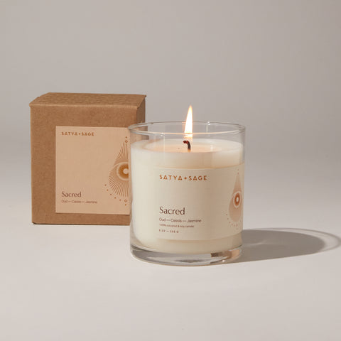 Sacred: Coconut Soy Wax Candle