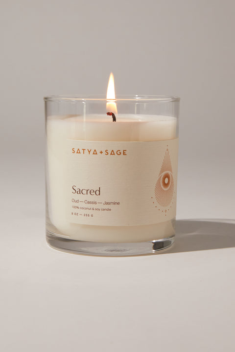 Sacred: Coconut Soy Wax Candle