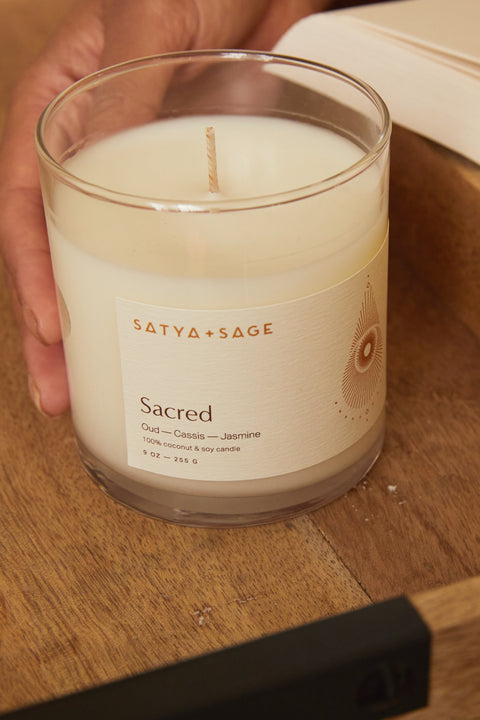 Sacred: Coconut Soy Wax Candle