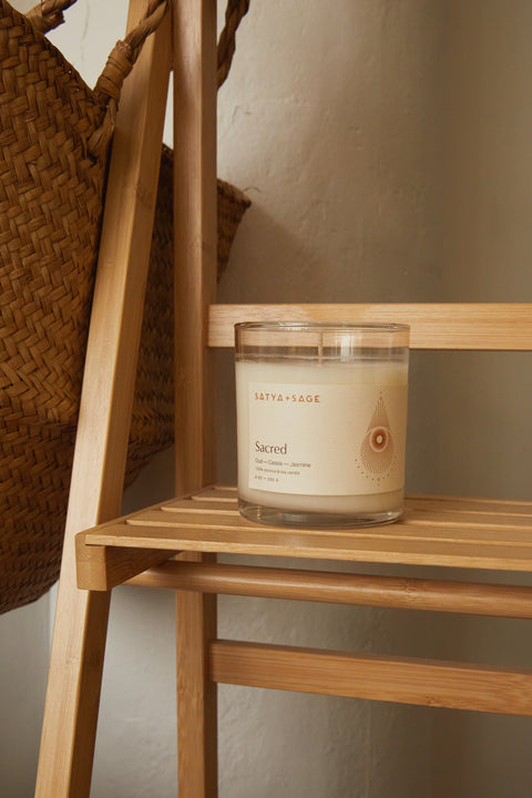 Sacred: Coconut Soy Wax Candle